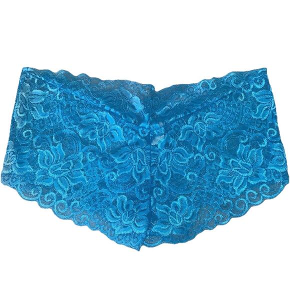 Trashy Lingerie Boy Shorts Underwear M Blue New Without Tags - Picture 3 of 5